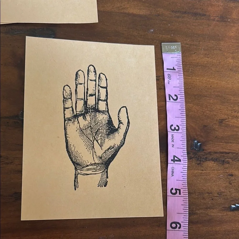 Cora Crea Vintage Palmistry Art Prints new set of 20